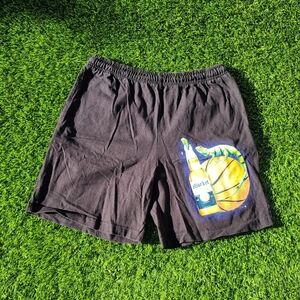 Chinatown Market Black Graphic Men's Shorts